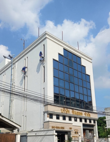 งานทำกันซึมผนังอาคาร | https://thai-seal.com